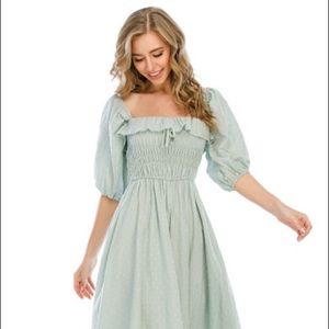 R Vivimos Amazon Long Dress